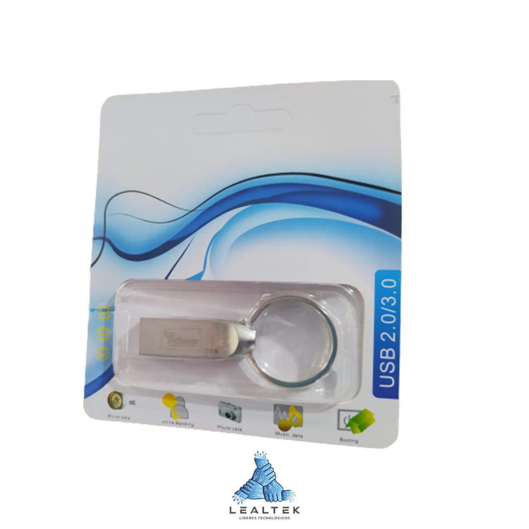 Memoria Usb Pendrive 32 Gb Llavero Metalica 3.0 High Speed