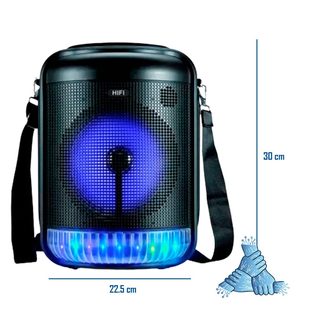 Parlante Tipo Cabina Con Micrófono RX-6101